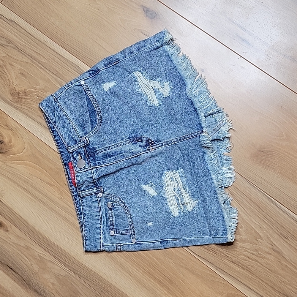 NWT Caffeine Denim Jean Skirt Size S